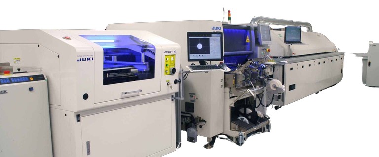 Illustrative surface-mount assembly equipment from the May 2024 investor presentation
